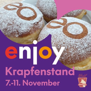 Mobile Slider Krapfenstand Wolf